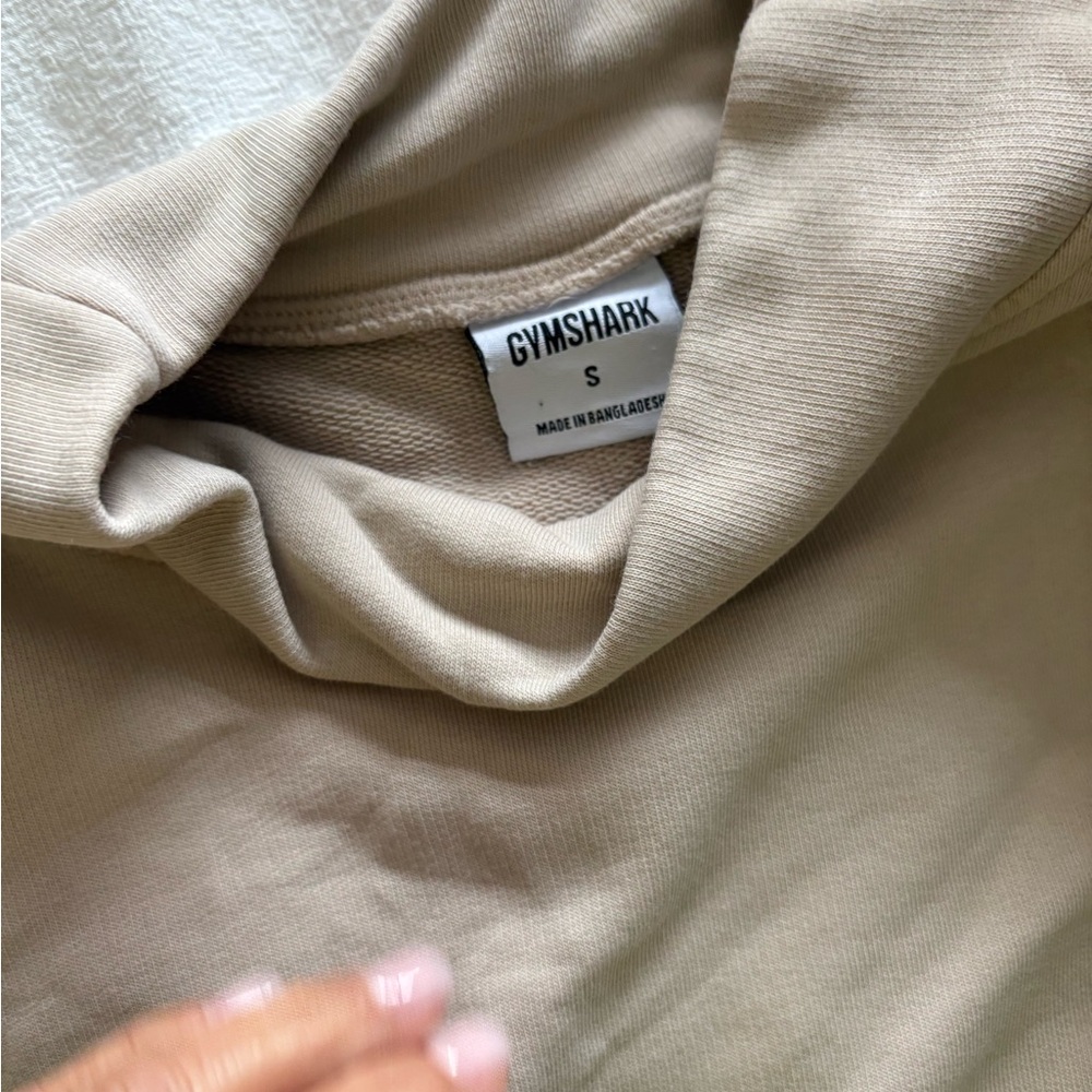 Gymshark Beige Women's Cowl Neck Sweater